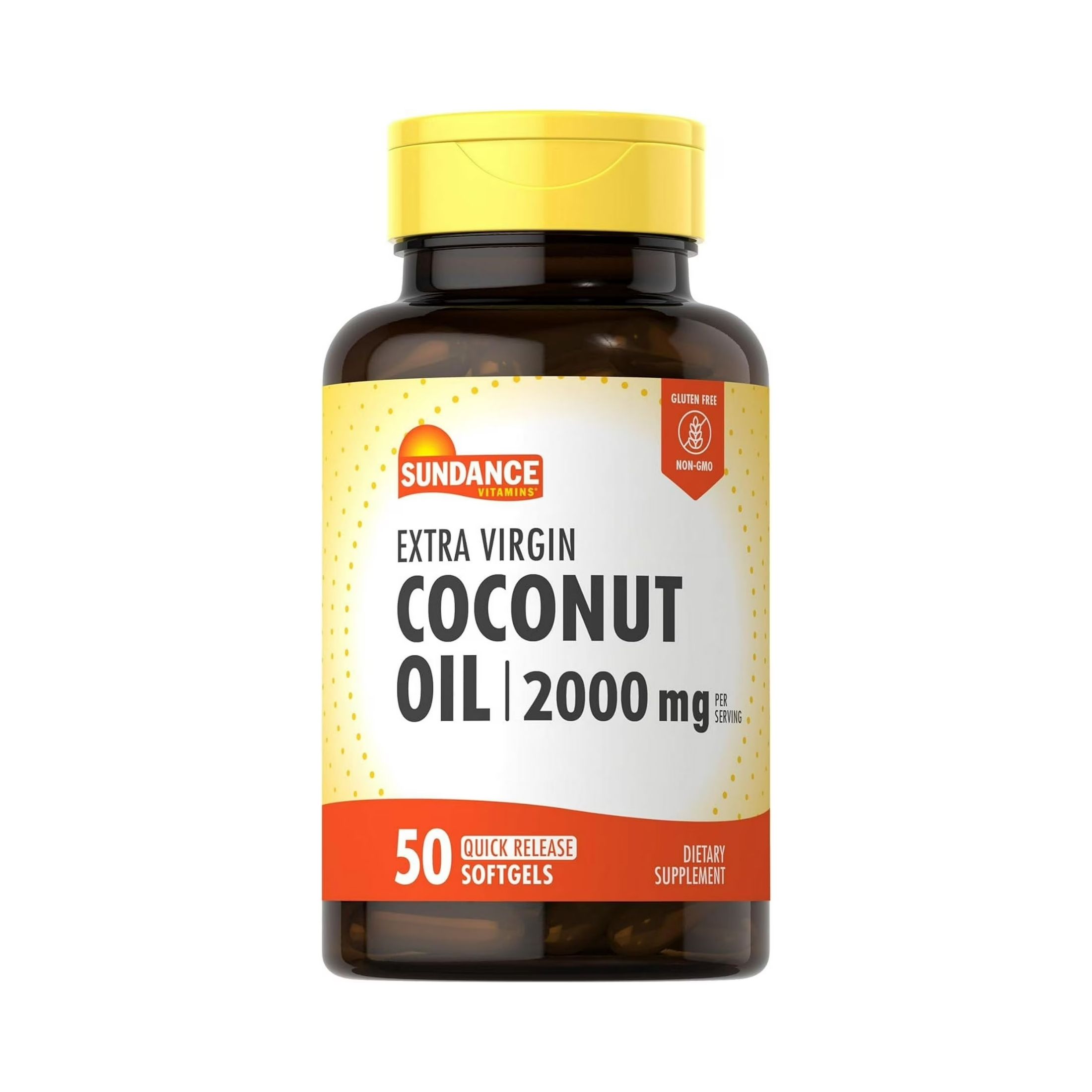 Sundance Organic Coconut Oil Softgels 1000 Mg
