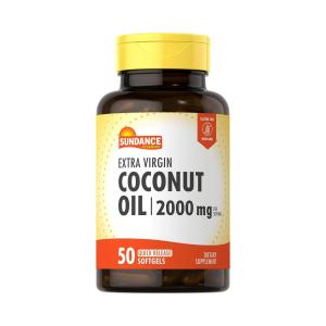Sundance Organic Coconut Oil Softgels 1000 Mg