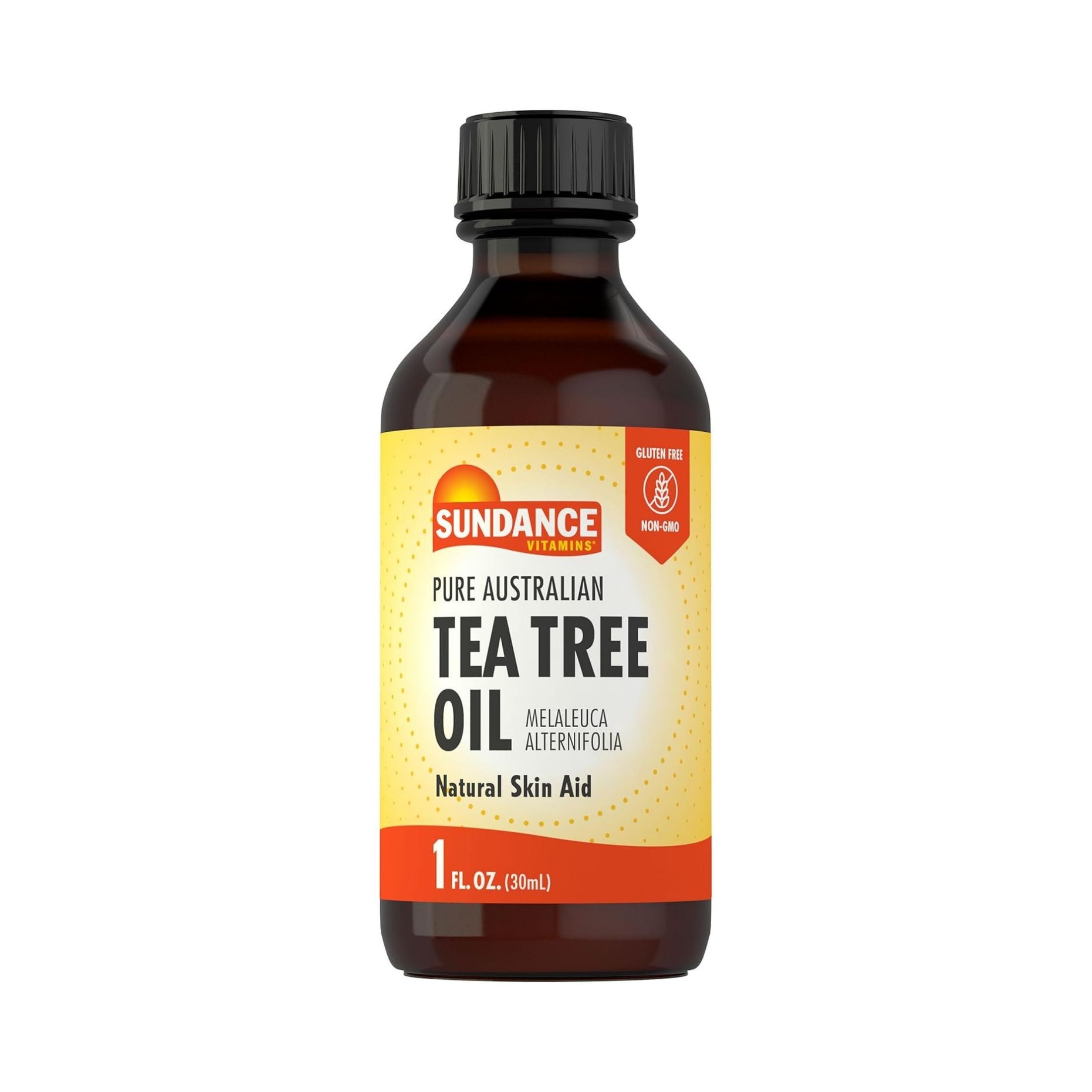 Sundance Vitamins 100% Pure Tea Tree Oil For Natural Skin Aid, 1 Oz