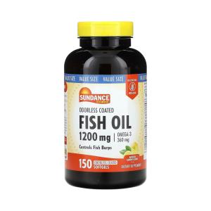Sundance Vitamins Odorless Fish Oil 1200 Mg/Omega-3 360 Mg