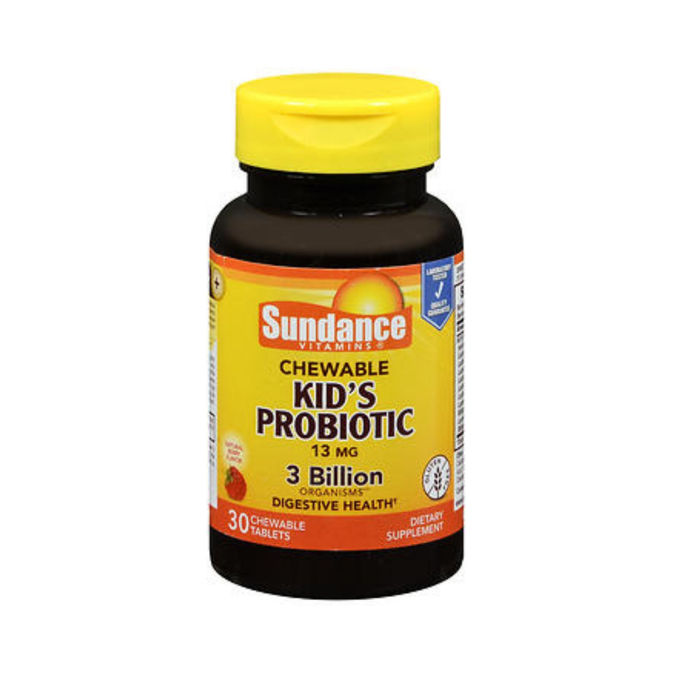 Sundance Kid's Probiotic Chewable Tablets Natural Berry Flavor, 13 Mg