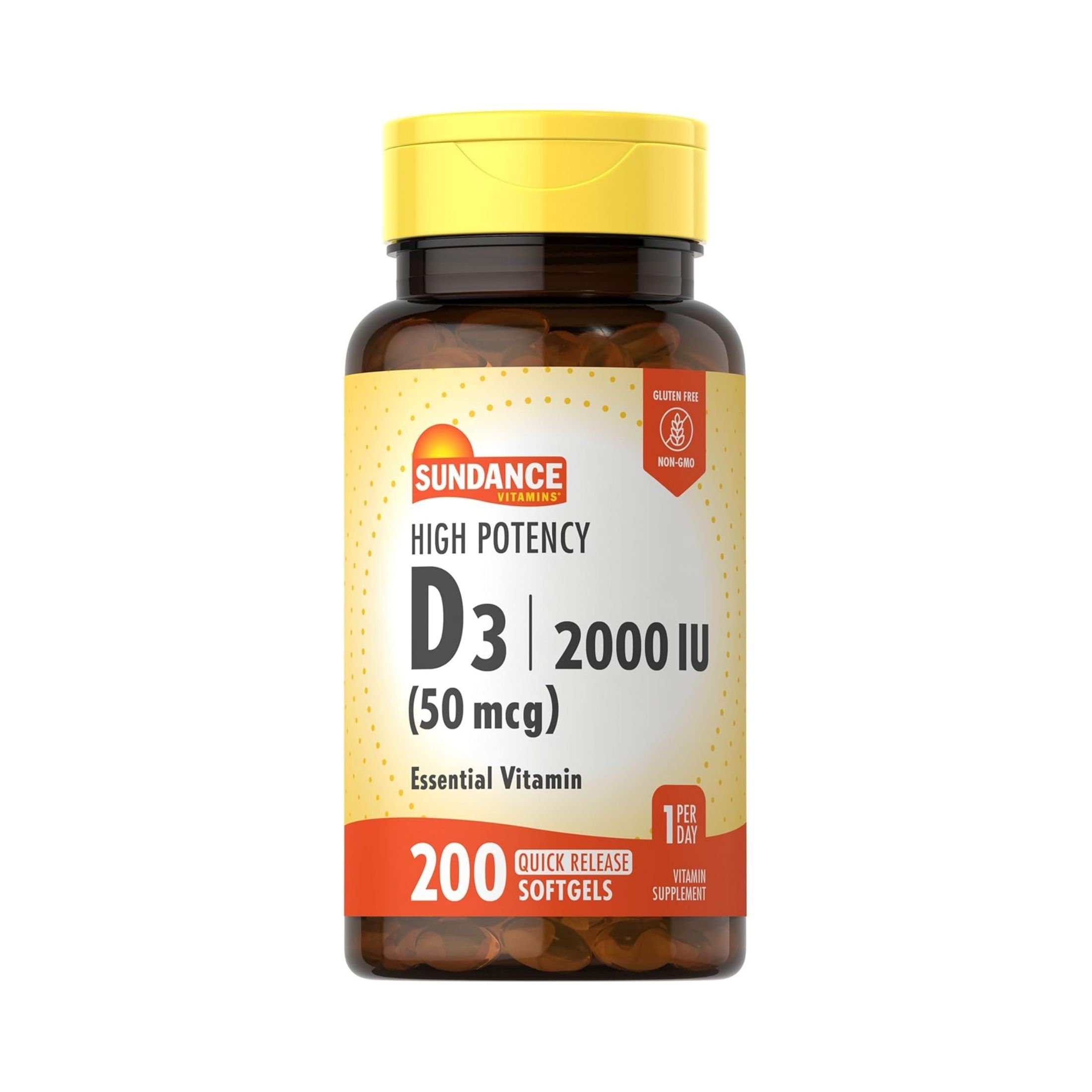 Sundance High Potency D3 Quick Release Softgels