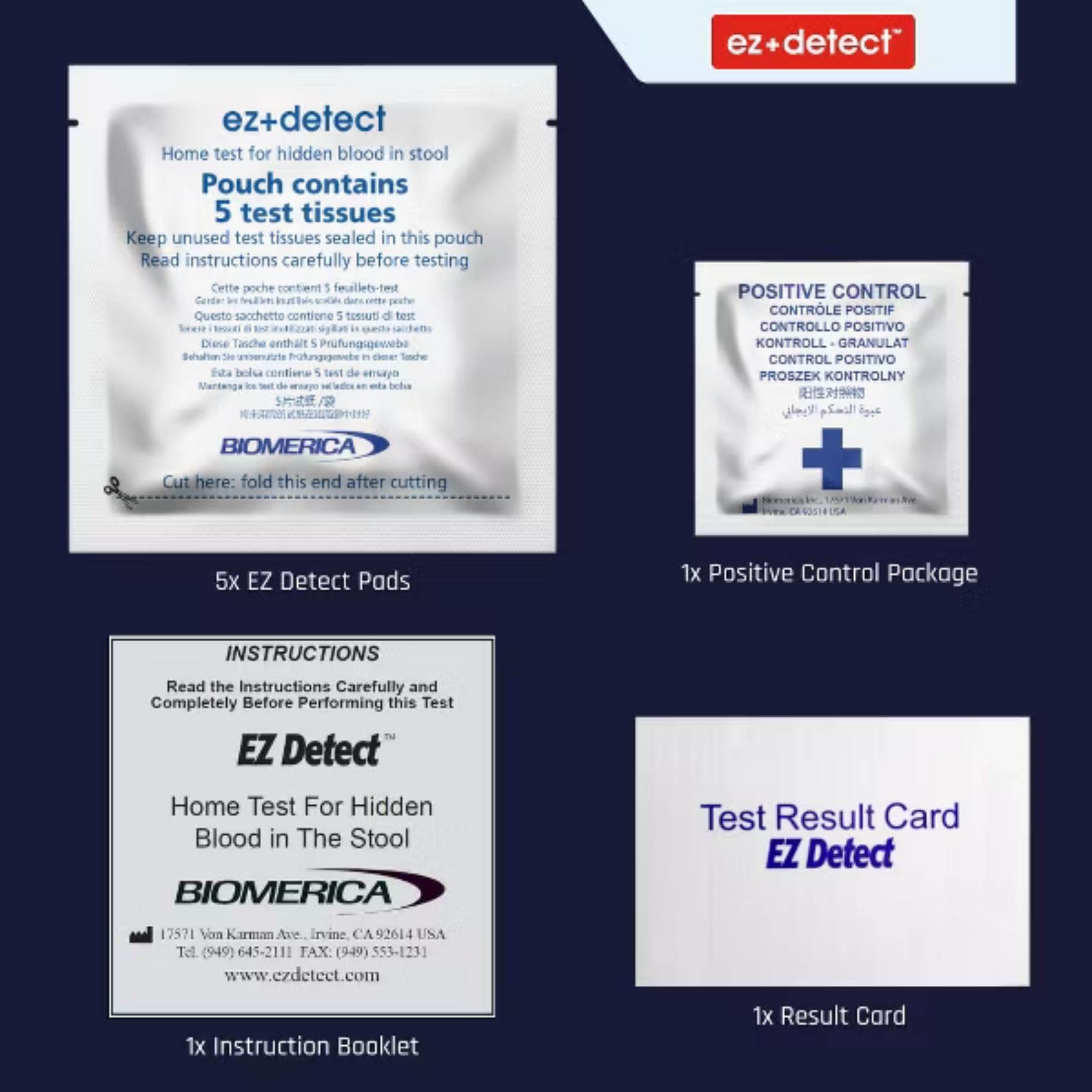 EZ Detect Colon Disease Test Kit