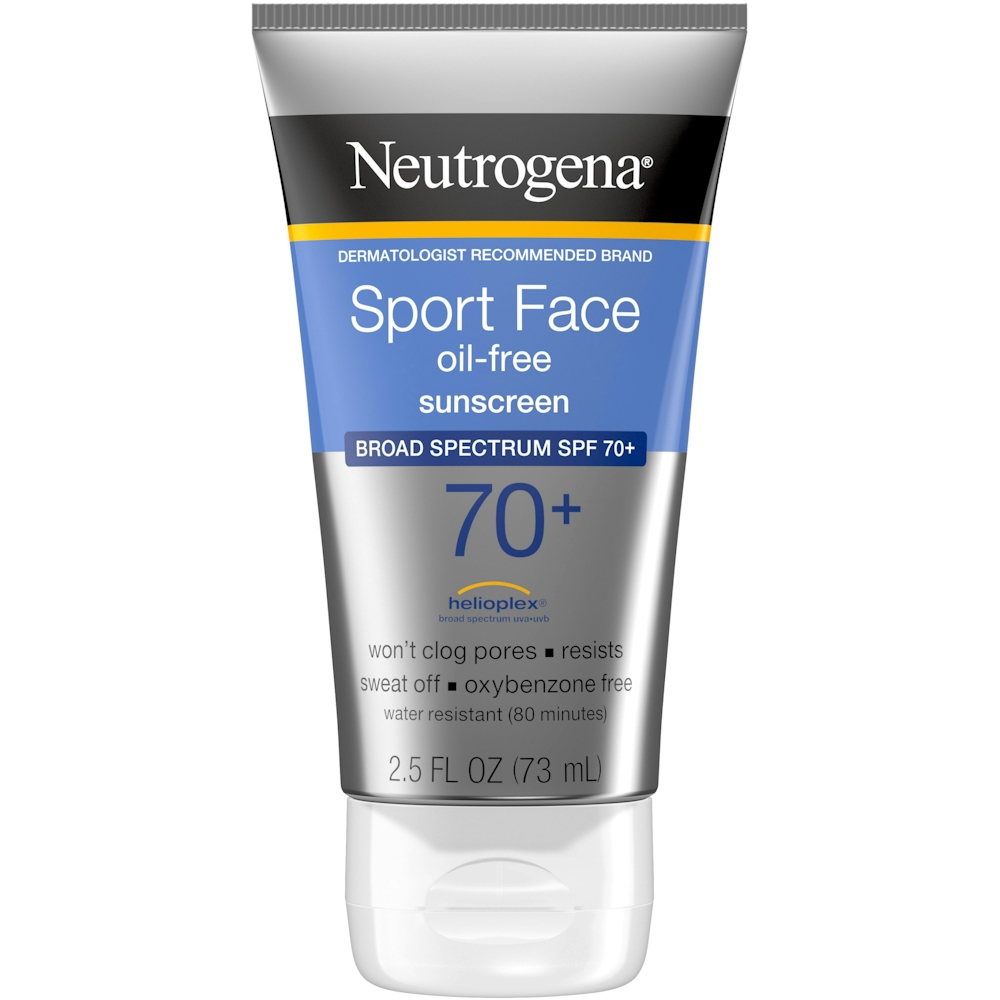 Neutrogena Sport Face Oil-Free Lotion Sunscreen Broad Spectrum SPF 70 – 2.5 Fl Oz