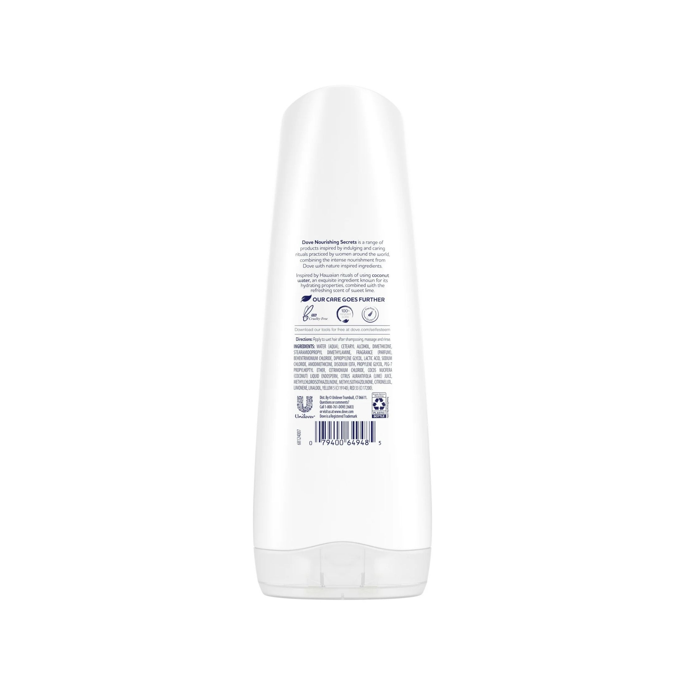 Dove Beauty Nourishing Rituals Coconut & Hydration Conditioner - 12 Fl Oz