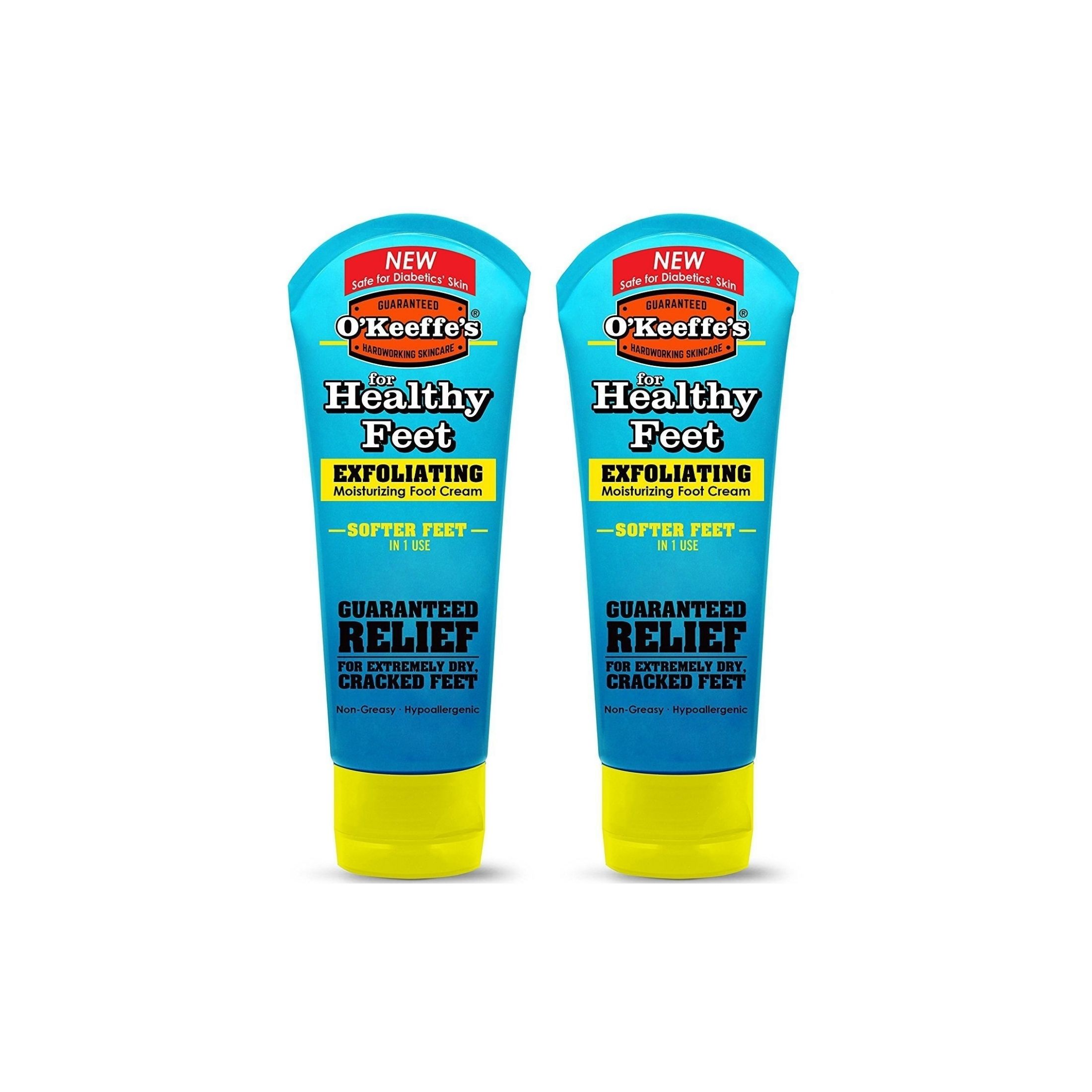 O'Keeffe's For Healthy Feet Exfoliating Foot Cream, 3 Oz., Tube