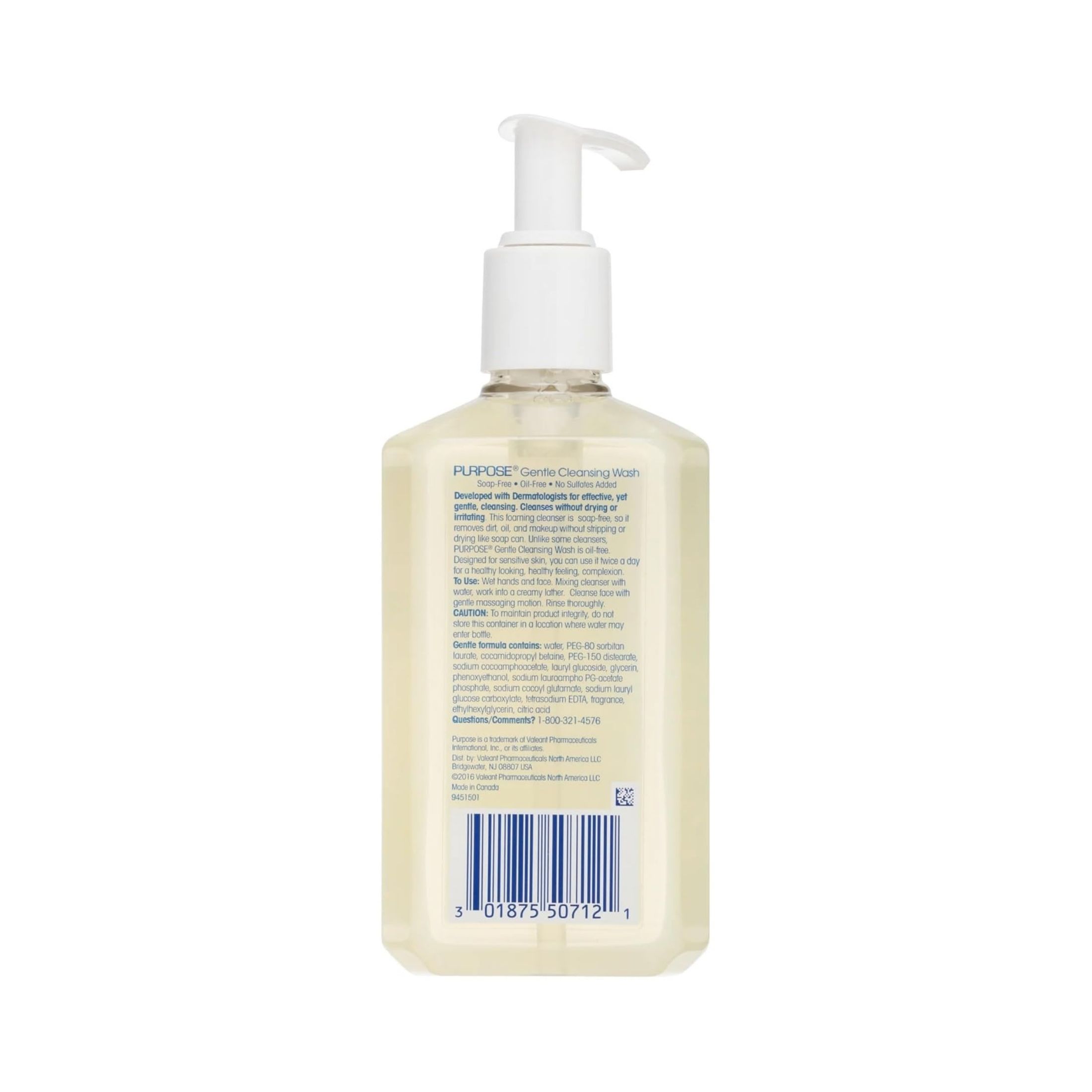 Purpose Cleansing Wash Gentle 6Oz