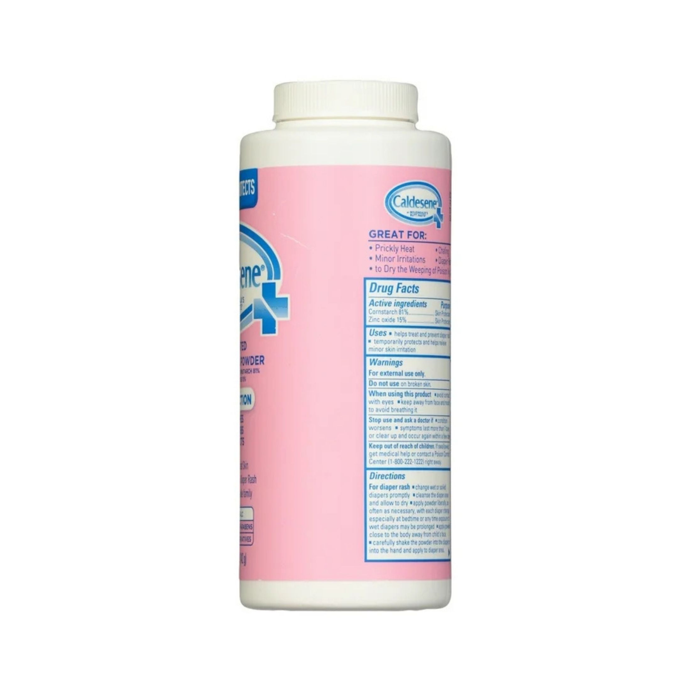 Caldesene Medicated Protecting Powder, Cornstarch & Zinc Oxide, Talc Free, 5Oz