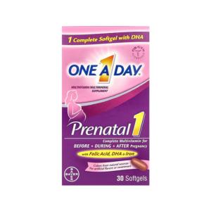 One A Day Women's Prenatal 1 Multivitamin Supplement 30
