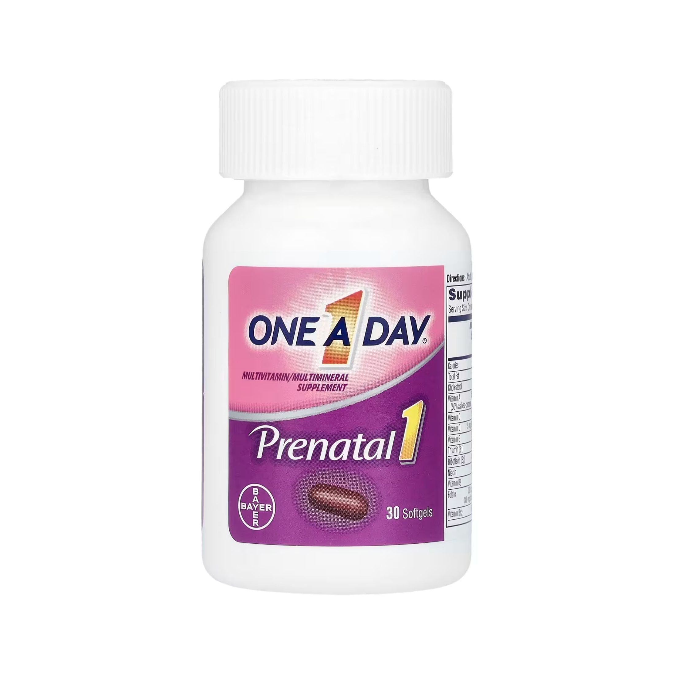 One A Day Women's Prenatal 1 Multivitamin Supplement 30