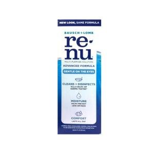 ReNu Bausch And Lomb Advanced Formula Multi-purpose Solution 2 Oz Plus, 1 Lens Case Travel Kit