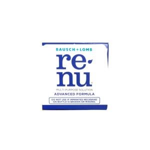 ReNu Bausch + Lomb Advanced Triple Disinfect Formula Multi-Purpose Eye Contact Lens Solution, 12 Fl Oz