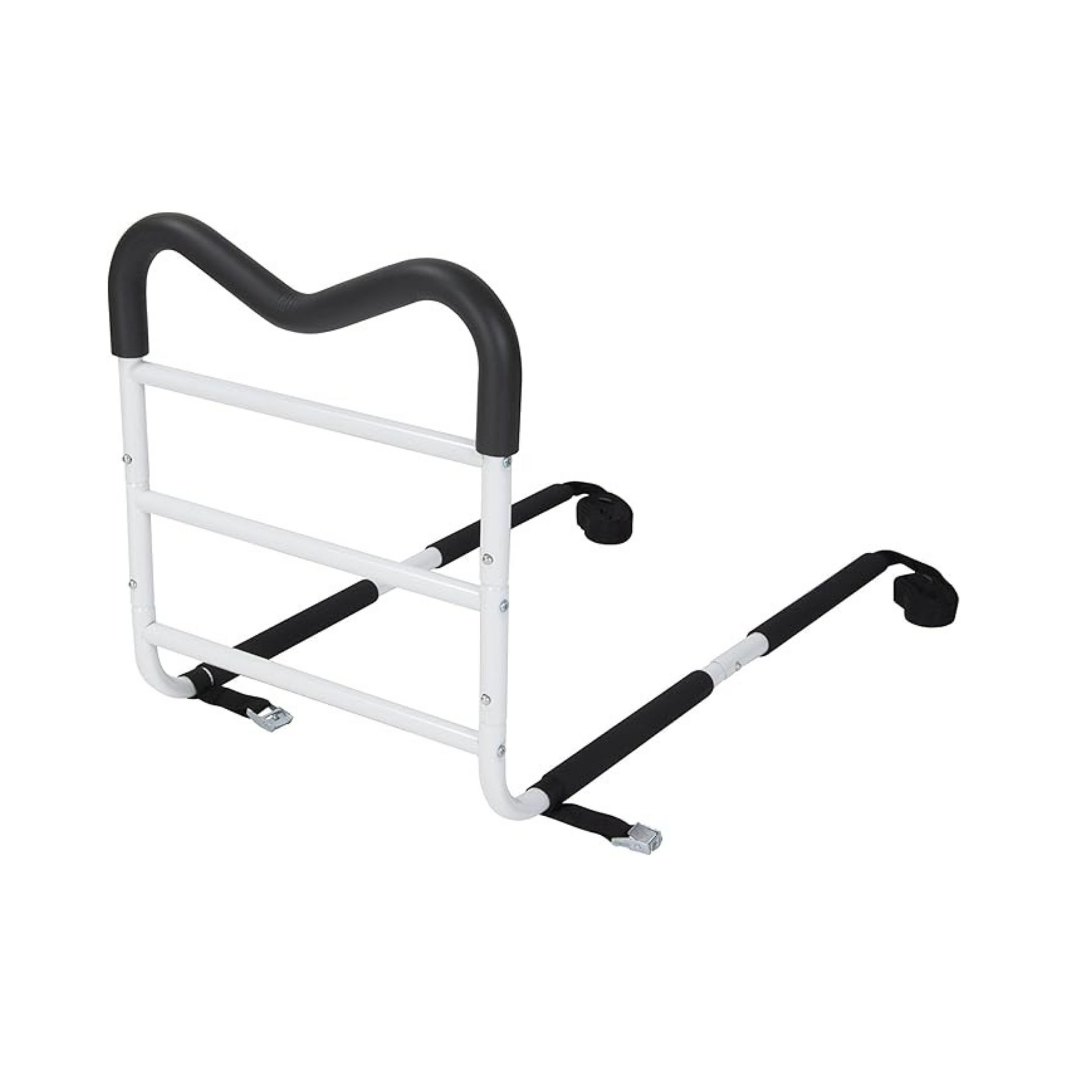 Drive Medical M-Rail Home Bed Assist Handle With Pouch White