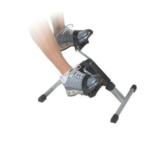 Drive Medical Folding Exercise Peddler With Electronic Display, Black