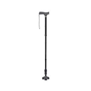 Drive Medical Flex N Go Adjustable Folding Cane With T Handle Black