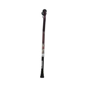 Drive Medical Adjustable Height Offset Handle Red Crackle Cane With Gel Hand Grip