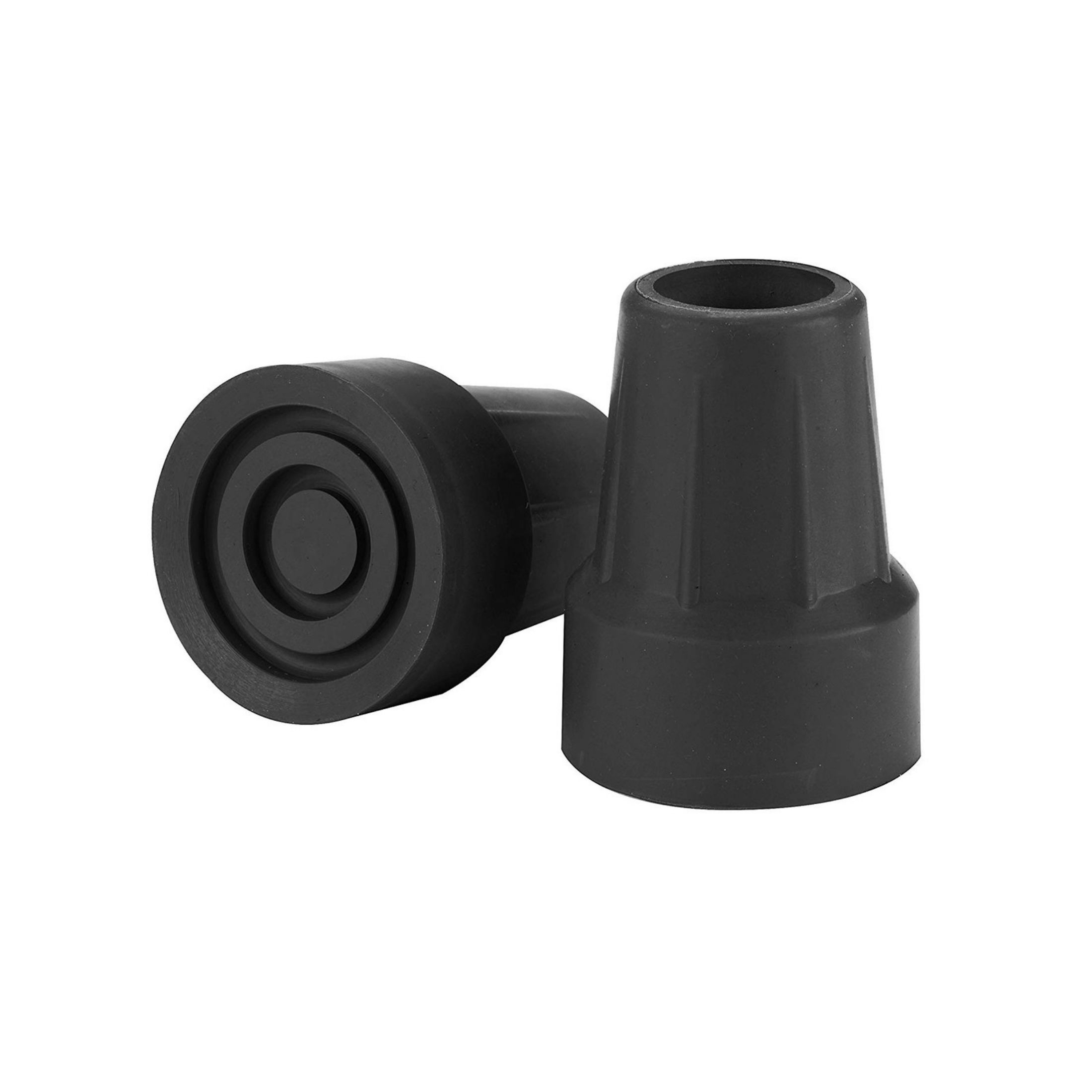 Drive Medical Crutch Tips, 7/8", Black, 1 Pair