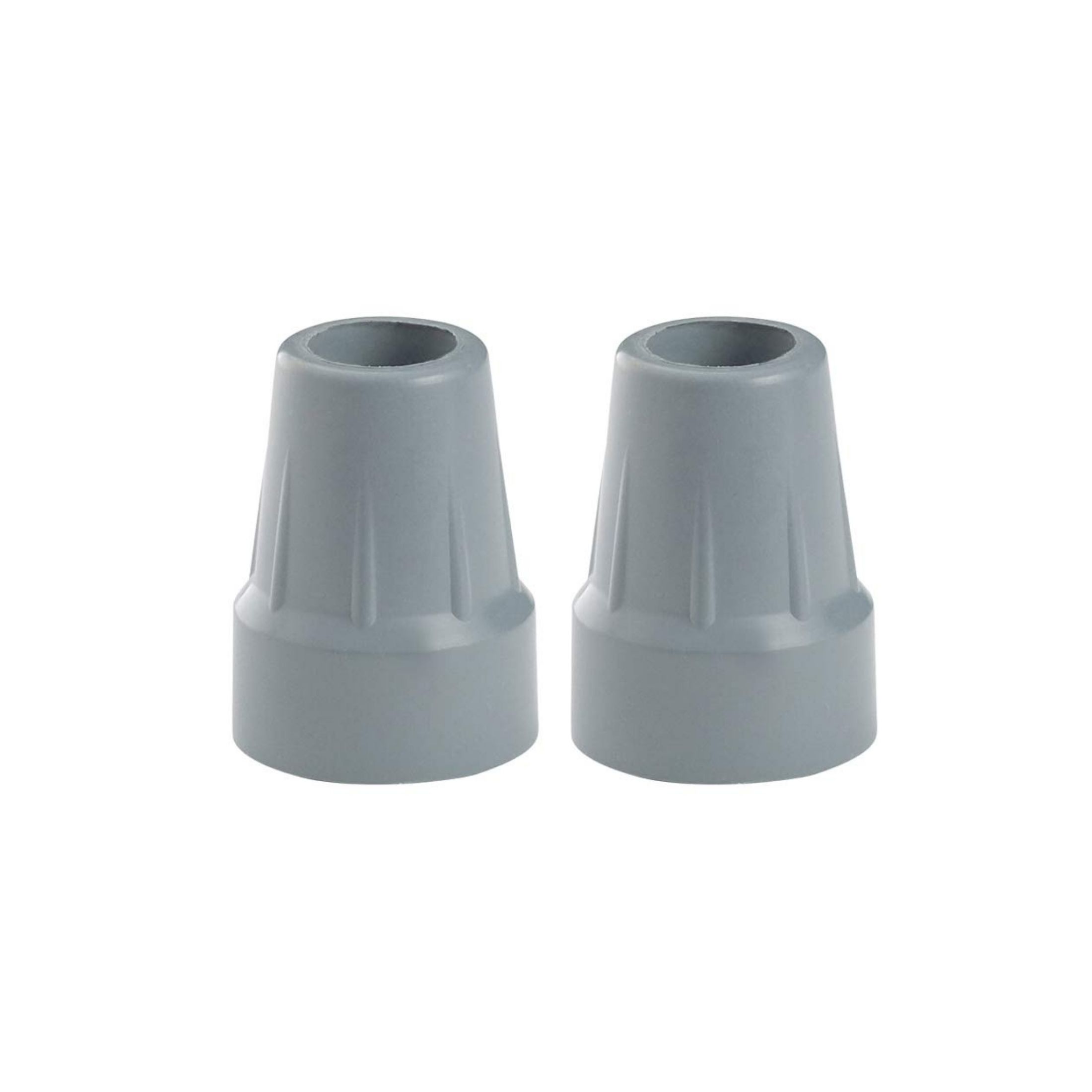 Drive Medical Crutch Tips, 7/8-in, Gray, 1 Pair