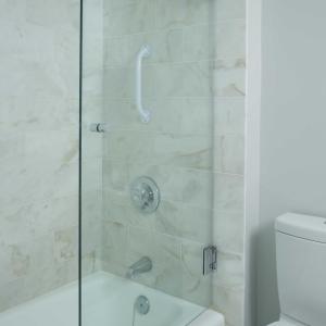 Drive Medical Powder Coated Grab Bar, White