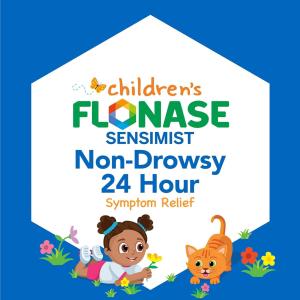 Flonase Children's Sensimist 24hr Allergy Relief Nasal Spray, Gentle Mist, Scent-Free, 60 Sprays