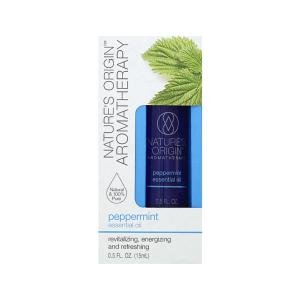 Nature's Origin Aromatherapy Essential Oil, Peppermint