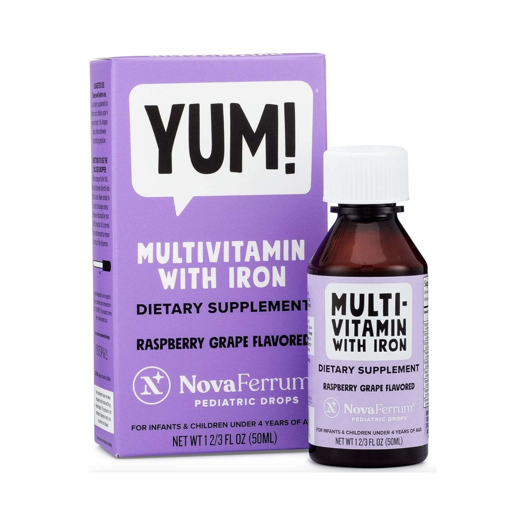NovaFerrum Multivitamin With Iron For Infants And Toddlers