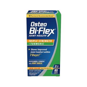 Osteo Bi-Flex Joint Health, Triple Strength + Turmeric, 80 Coated Tablets