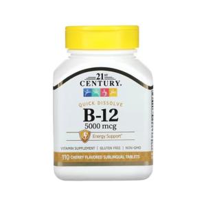 21st Century Sublingual Vitamin B-12 5000 Mcg Tablets