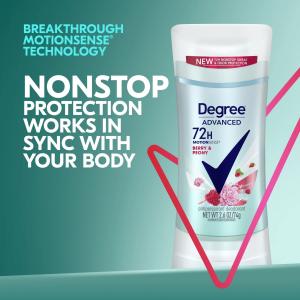 Degree Advanced Antiperspirant Deodorant Berry & Peony, 2.6 Oz