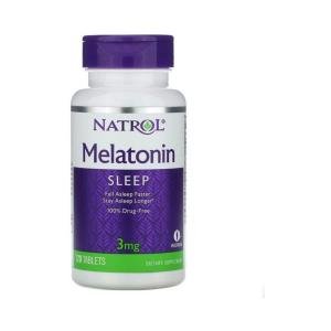 Natrol Vegetarian Melatonin 3 Mg Sleep 120 Tablets