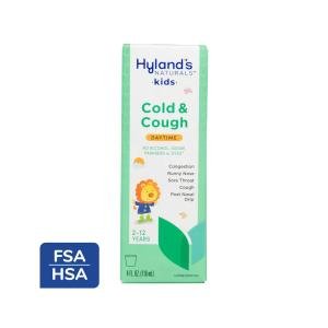 Hyland's Naturals 4 Kids Homeopathic Cold 'n Cough Nighttime Relief Syrup