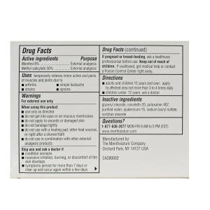 Mentholatum Pain Relieving Rub Deep Heating Ultra Strength