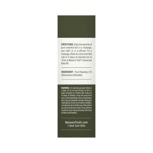 Nature's Truth Rosemary Aromatherapy Essential Oil - 15mL