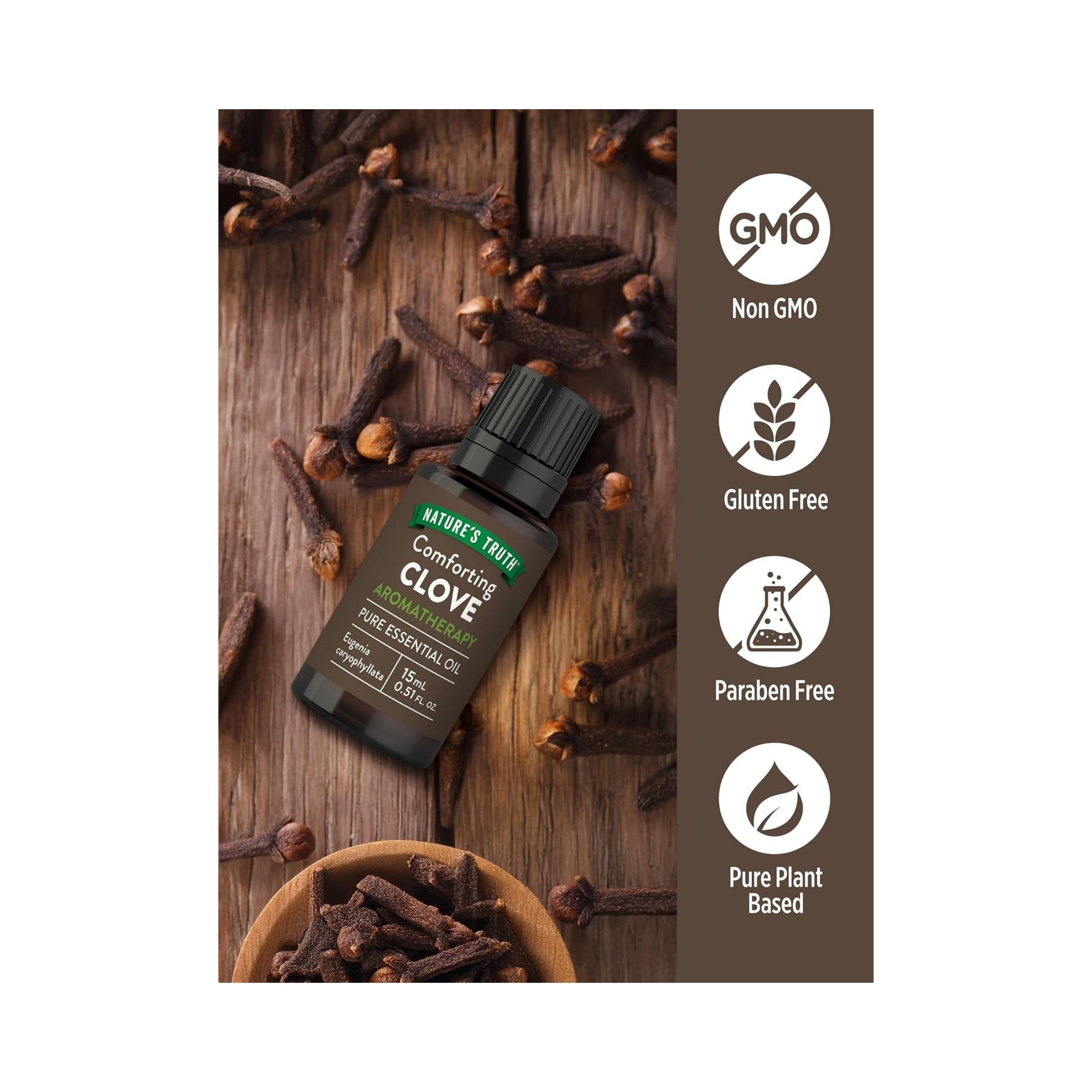 Nature's Truth Comforting Clove Essential Oil - 0.51oz