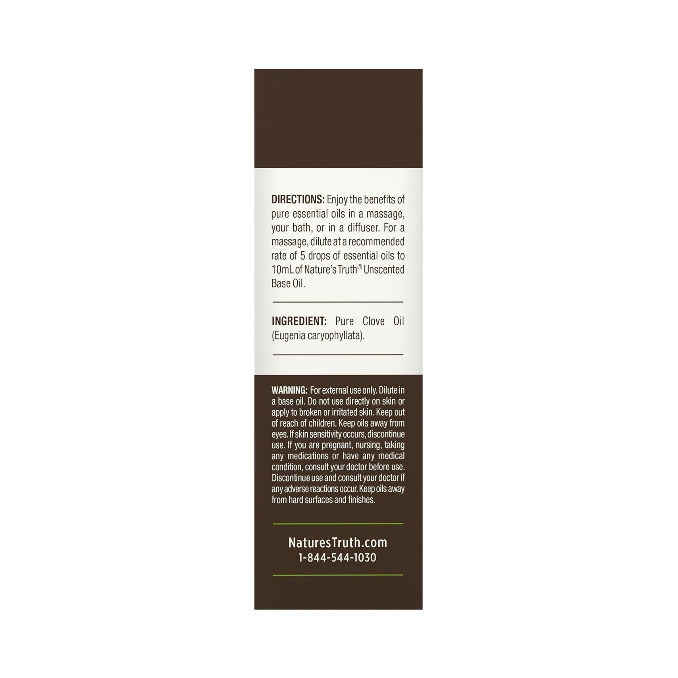 Nature's Truth Comforting Clove Essential Oil - 0.51oz