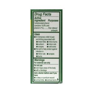 Campho Phenique Medicated Maximum Strength Pain & Itch Relief Antiseptic Liquid 0.75 Fl Oz