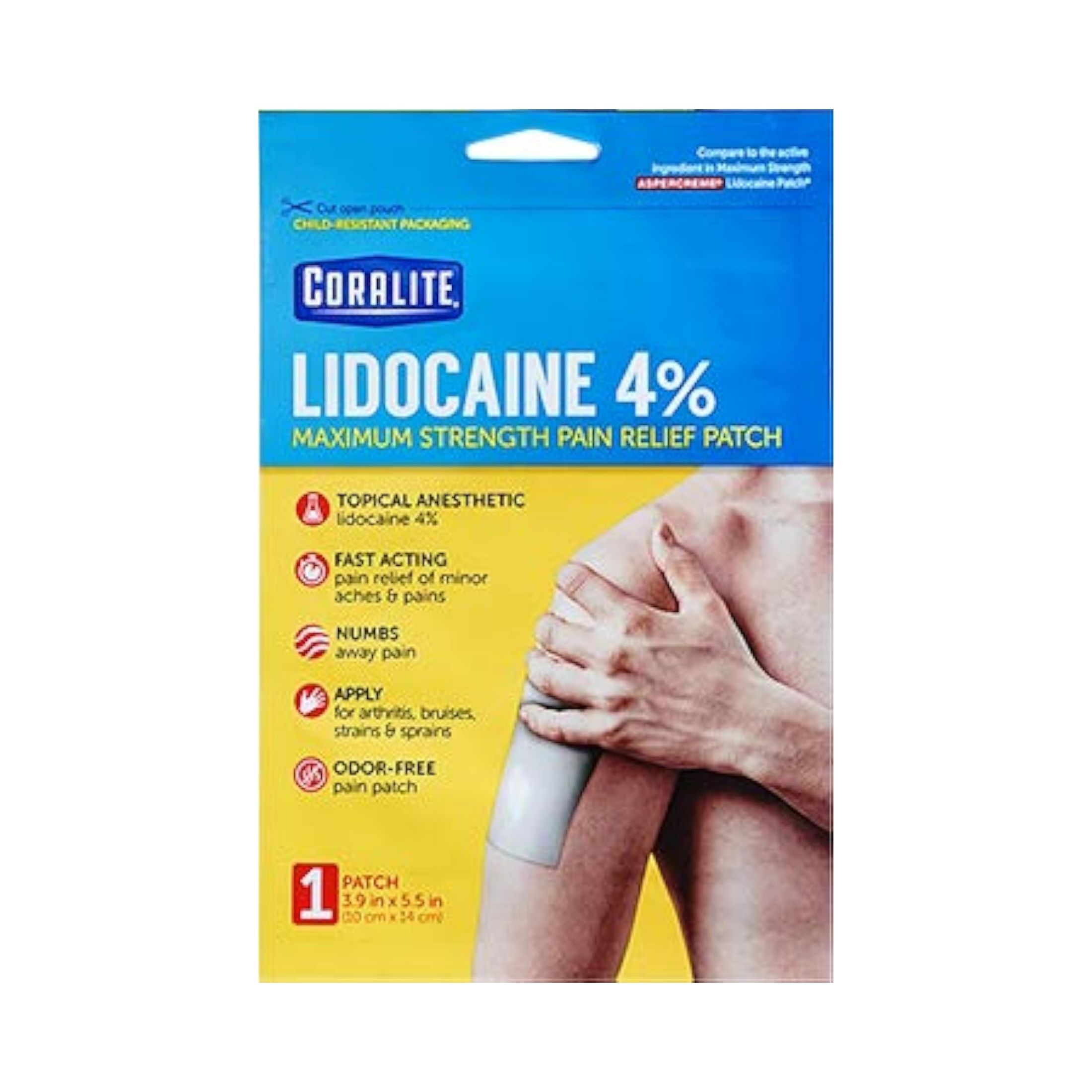 Coralite Pain Relief Patch 4% Lidocaine