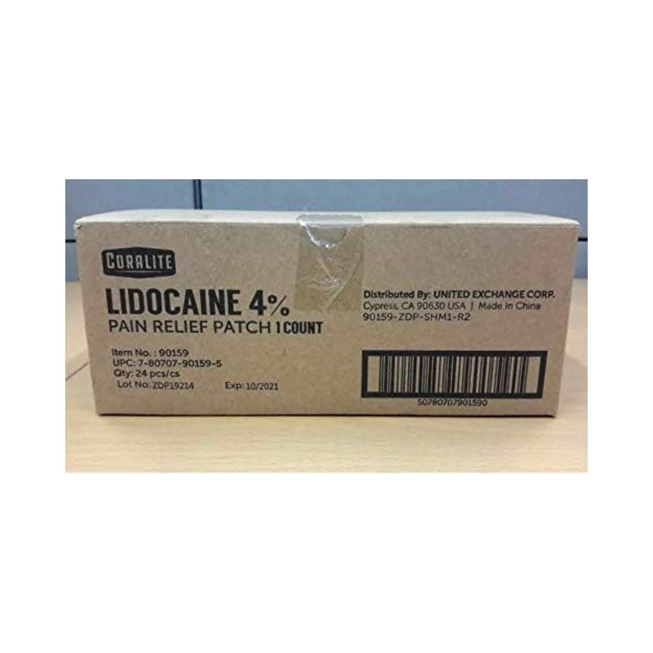 Coralite Pain Relief Patch 4% Lidocaine