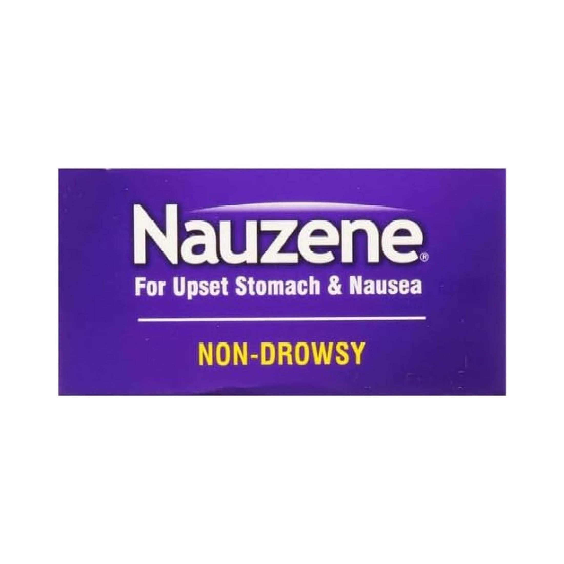 Nauzene Wild Cherry Flavor Non-Drowsy For Upset Stomach & Nausea Chewable Tablets, 42 Count