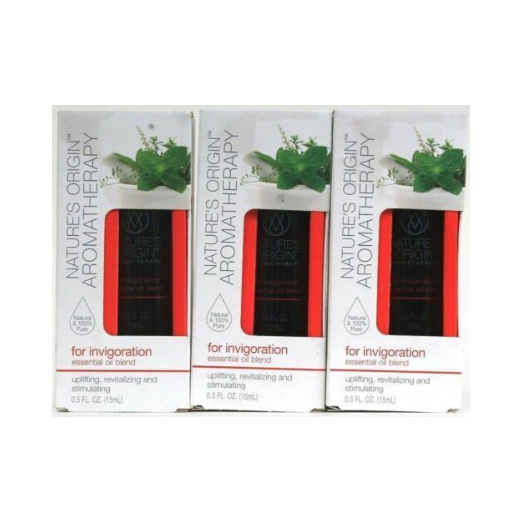 Nature's Origin Aromatherapy, Essential Oil Blend, For Invigoration