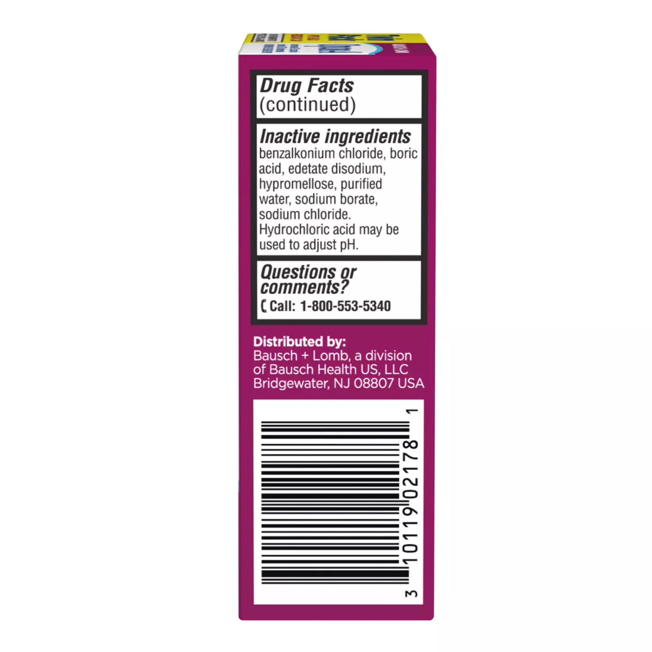 Bausch & Lomb Opcon-A Eye Allergy Relief Drops