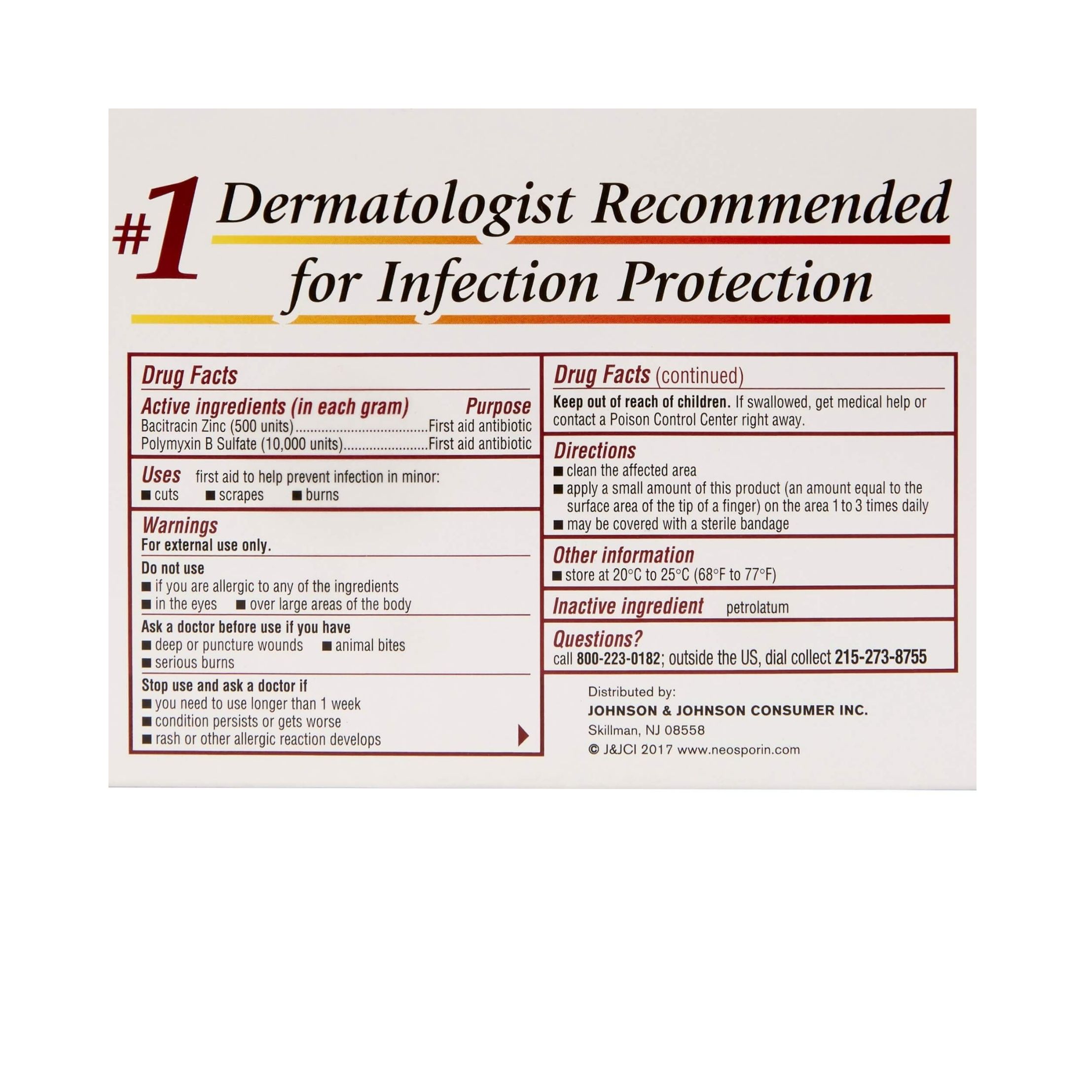 Polysporin First Aid Antibiotic Ointment