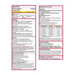 Tylenol Children's Pain + Fever Oral Suspension Strawberry Flavor, 4 Oz