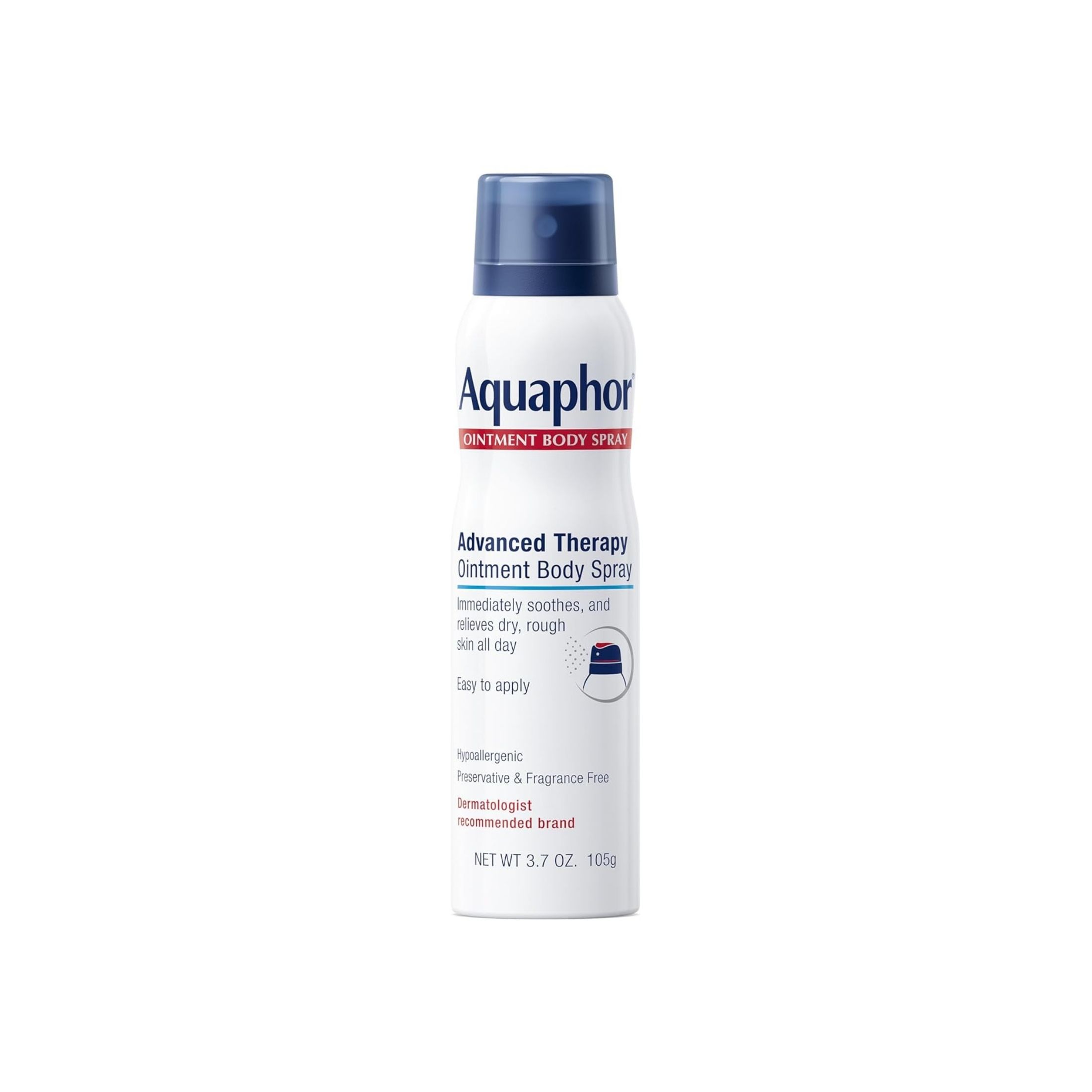 Aquaphor Advanced Therapy Ointment Body Spray 3.7 Oz. Aerosol Can