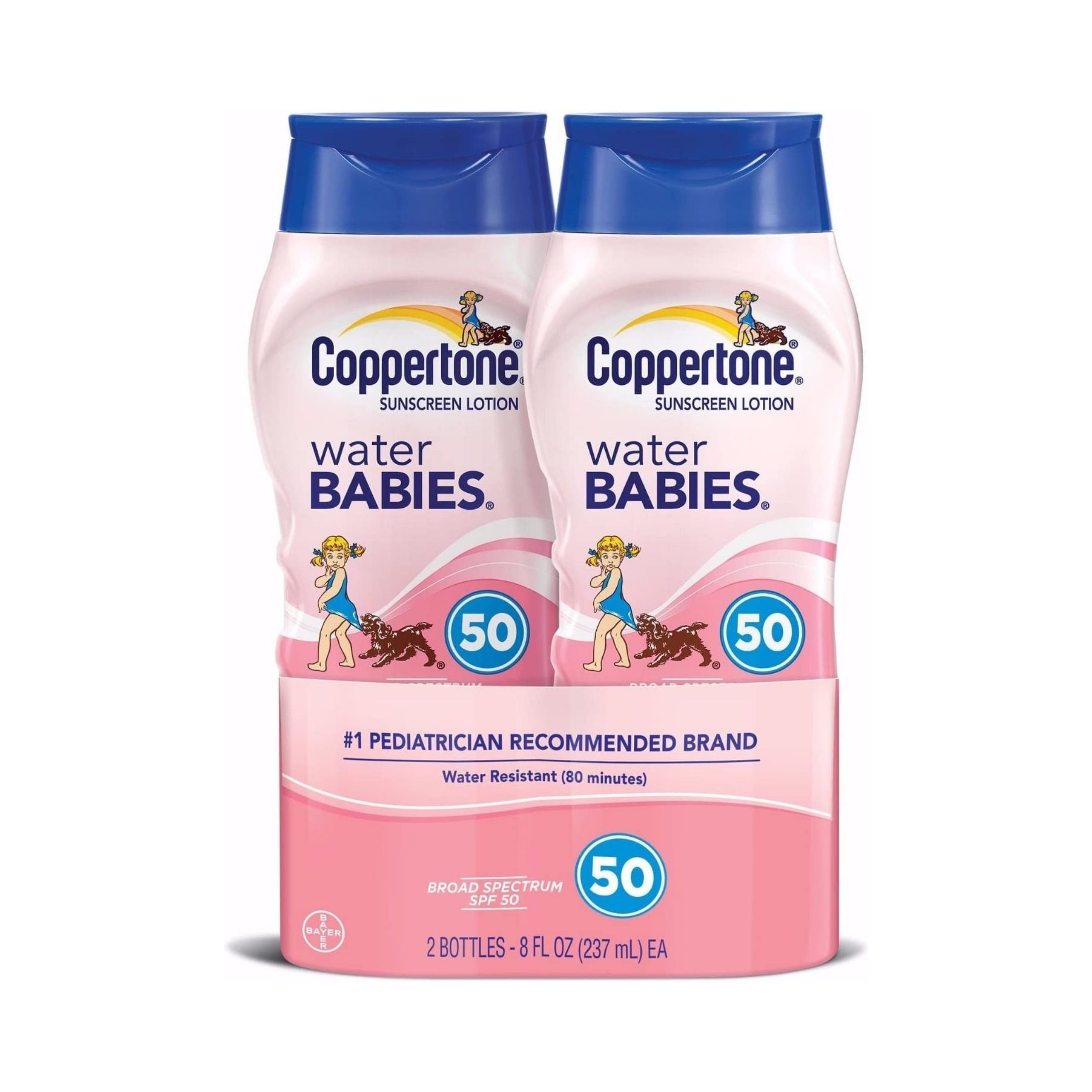 Coppertone Water Babies Sunscreen, Lotion, Broad Spectrum SPF 50