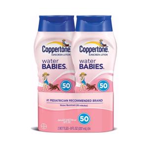 Coppertone Water Babies Sunscreen, Lotion, Broad Spectrum SPF 50