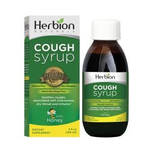 Herbion Naturals Throat Syrup - All Natural - 5 Oz