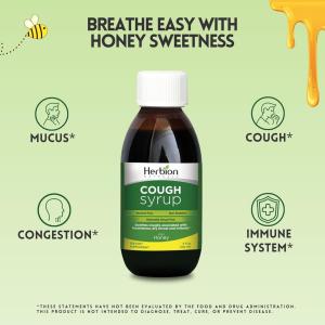 Herbion Naturals Throat Syrup - All Natural - 5 Oz