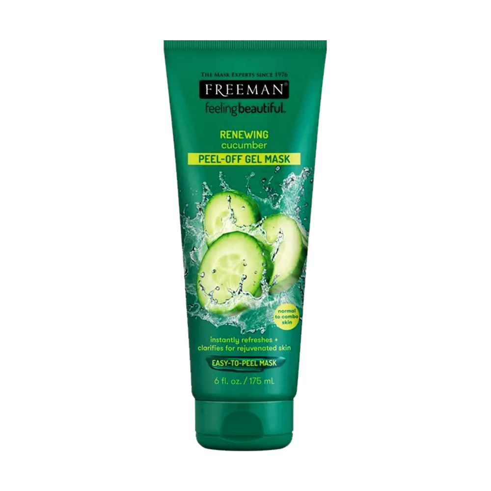 Freeman Feeling Beautiful Peel Off Mask, Cucumber, Normal/Combo Skin