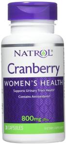 Natrol Cranberry Extract – 800 Mg – 30 Capsules